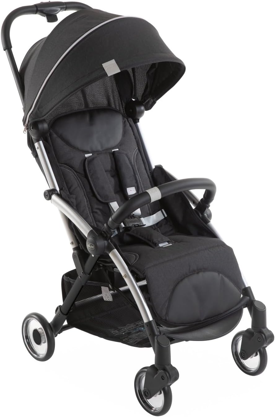12 Carrinho de bebe Chicco goody plus graphite