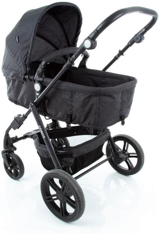 4 Cosco Kids Travel System Poppy Trio Preto Mescla