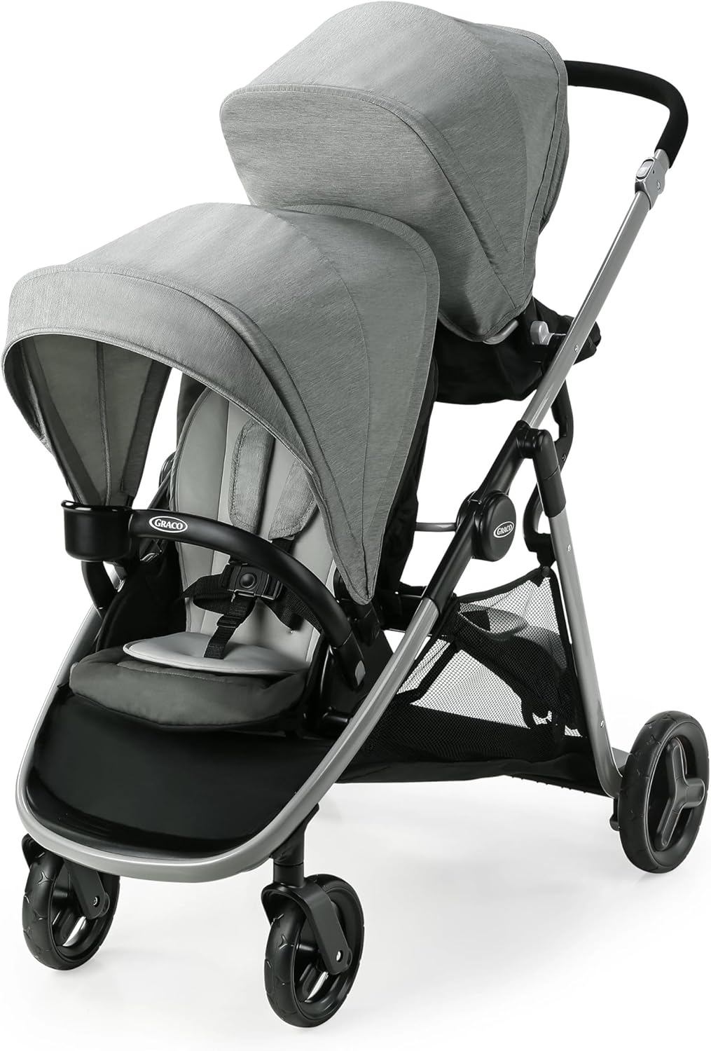7 Carrinho de Bebê Gêmeos Passeio Ready2Grow LX Graco