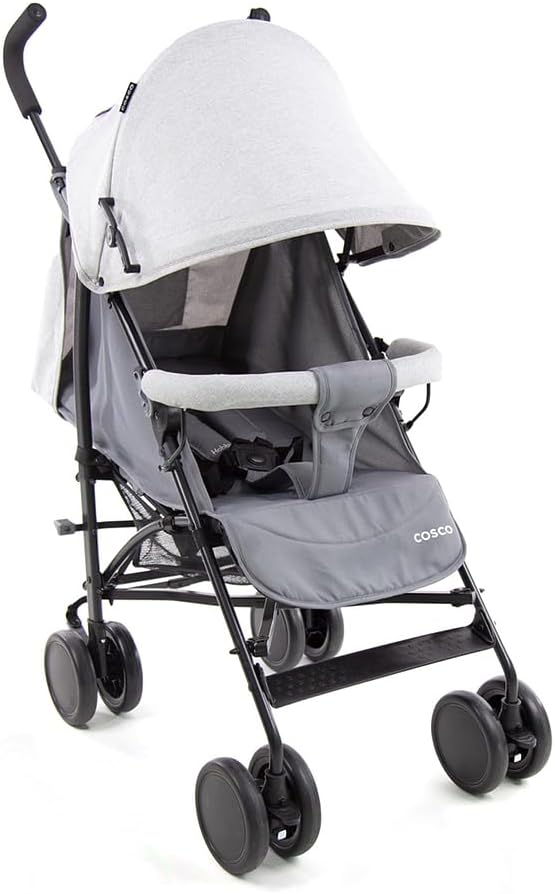 Cosco Kids, Carrinho de Bebê Hobby, Cinza Mescla