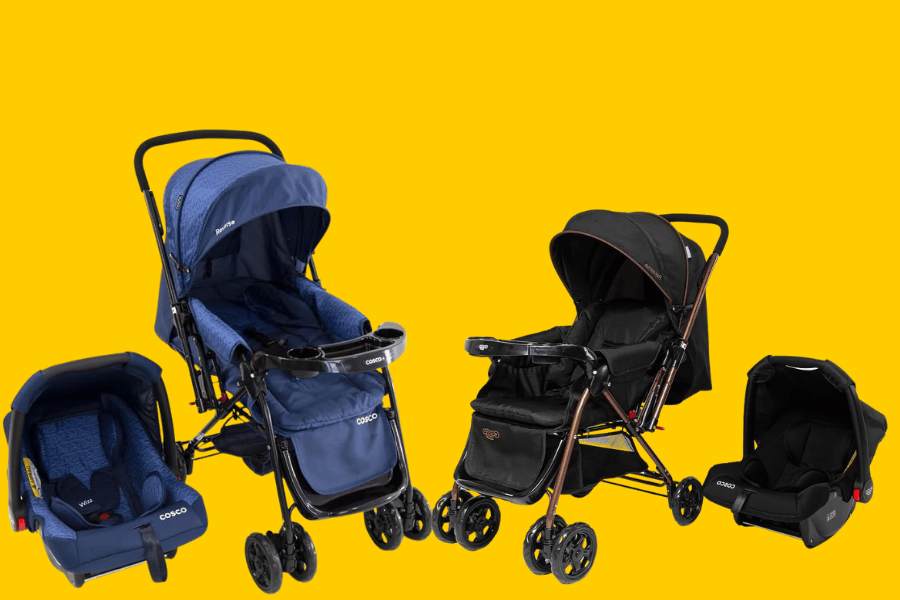 lista carrinhos de bebe com bebe conforto