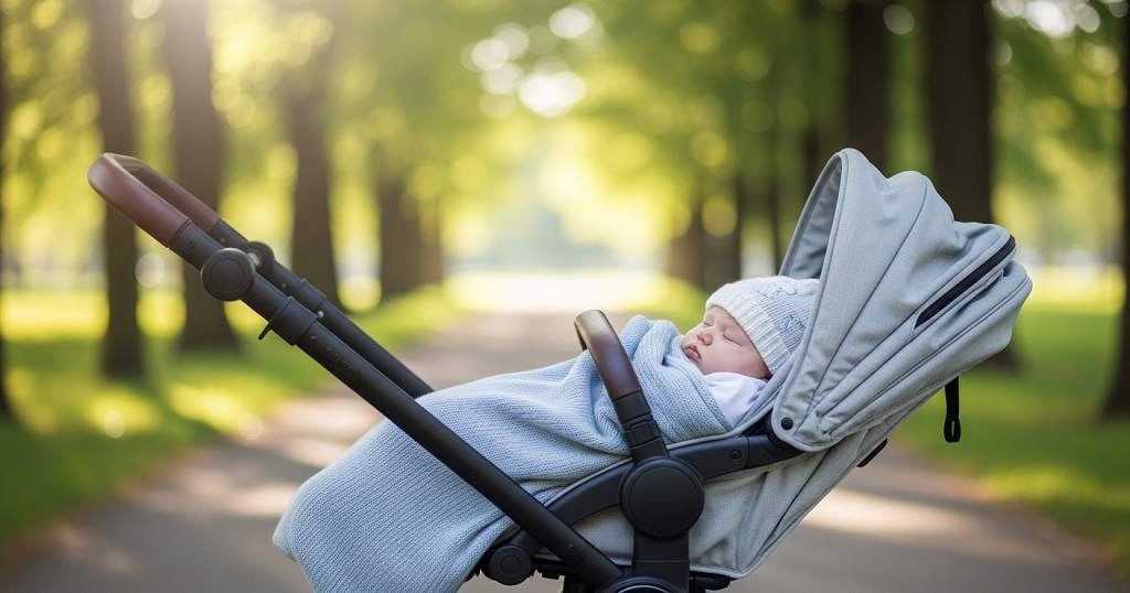 Bebê Pode Dormir no Carrinho
